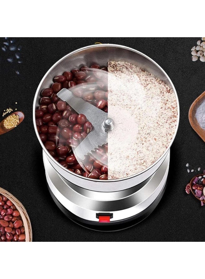 مطحنة كهربائية صغيرة لتوابل وقهوة – مطحنة جافة محمولة متعددة الوظائف - Image 3